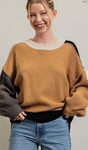 Karen Color Block Sweater