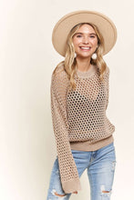 Load image into Gallery viewer, Lindsey Pullover Crochet Top
