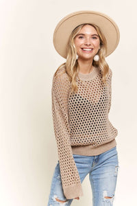 Lindsey Pullover Crochet Top