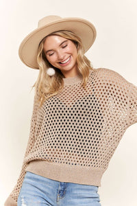 Lindsey Pullover Crochet Top